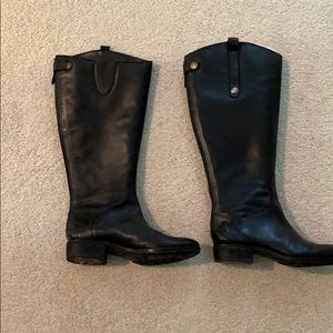 Almost new Sam Edelman tall black boots
